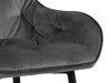 Barhocker Norsica 474 (Grau + Schwarz)