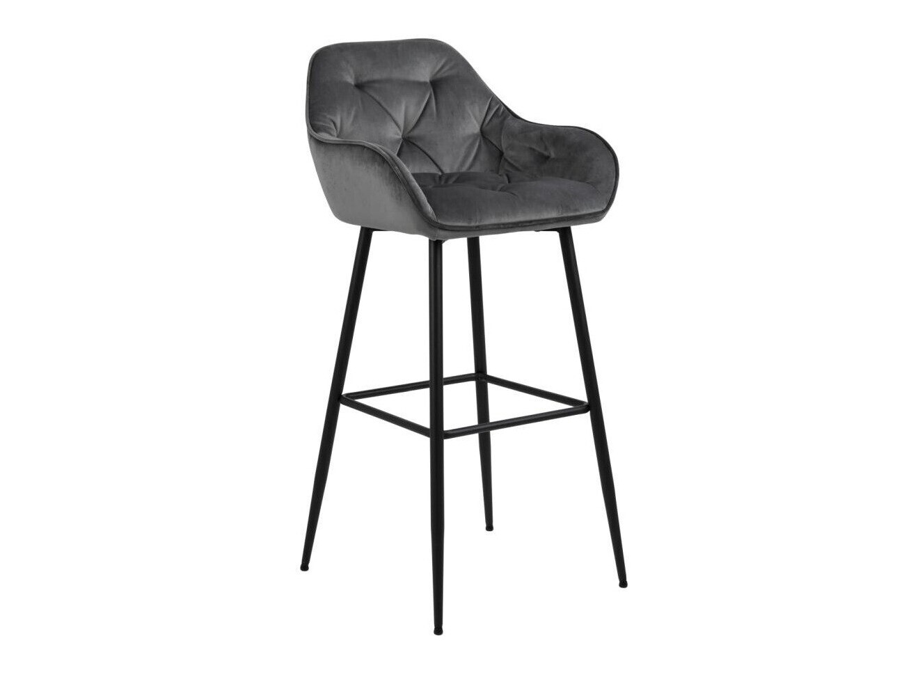Barstuhl Norsica 474 (Grau + Schwarz)