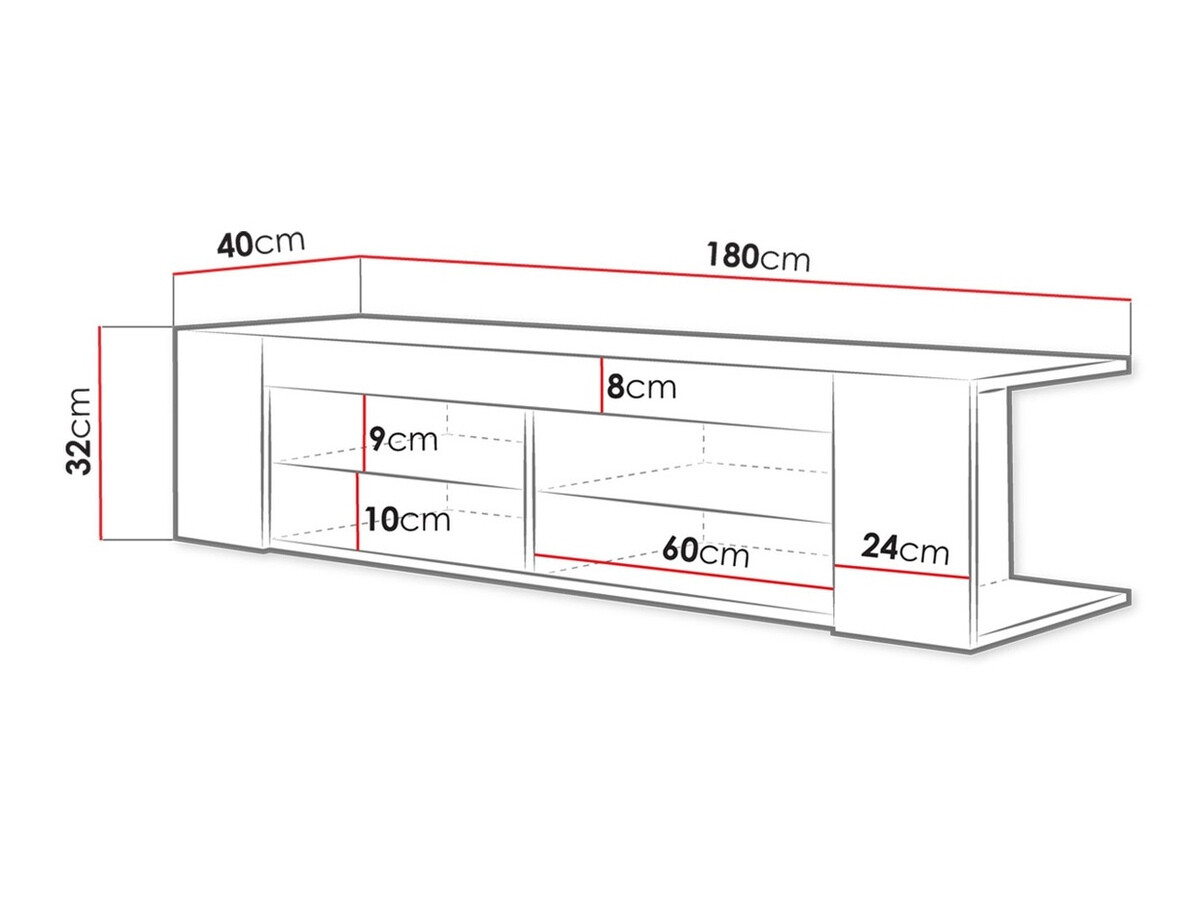 TV-Möbel Ver I (Wotan Eiche)