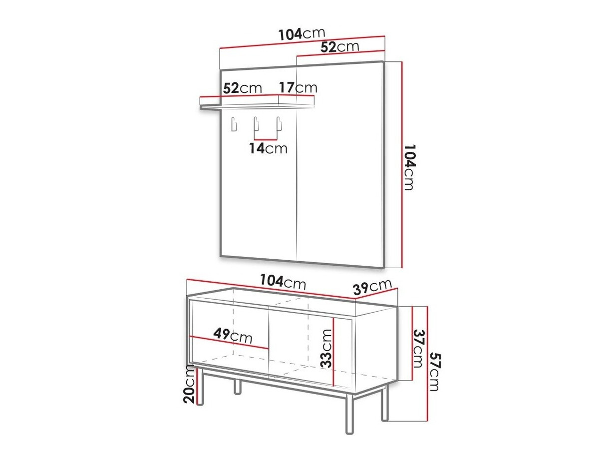 Flurgarnitur Lima 131