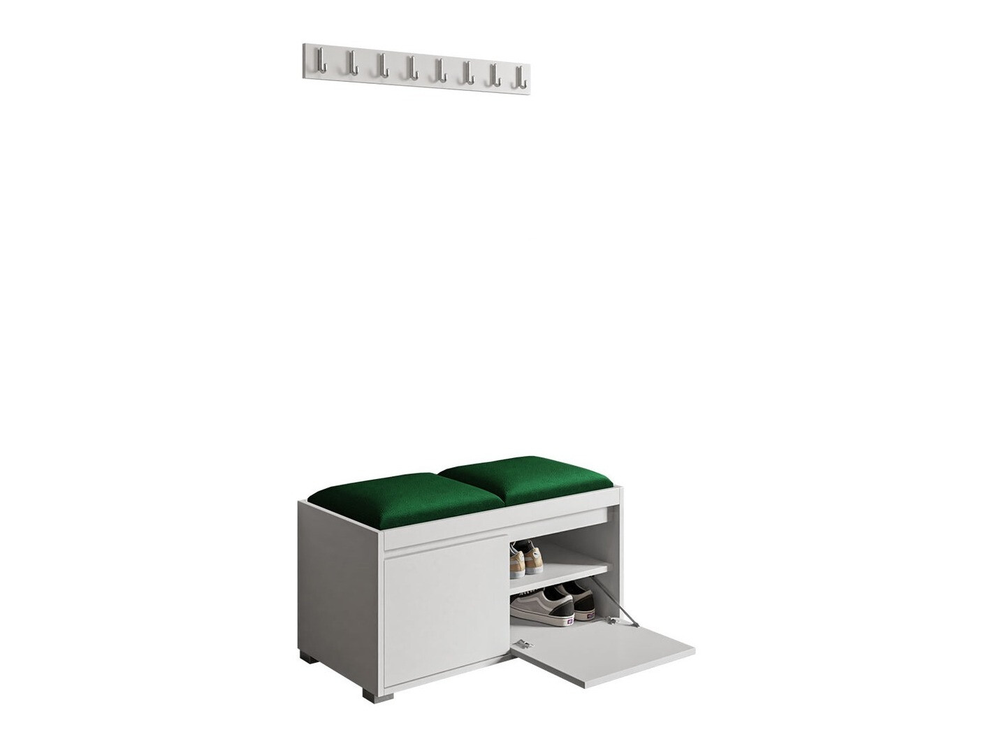 Flurgarnitur Comfivo Pinus I (Weiß + Manila 35)