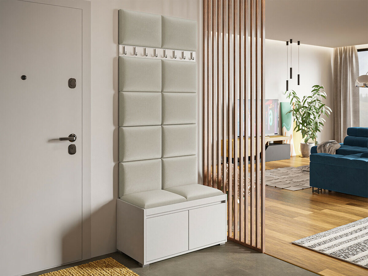 Flurgarnitur Comfivo Pinus IV (Weiß + Manila 02)
