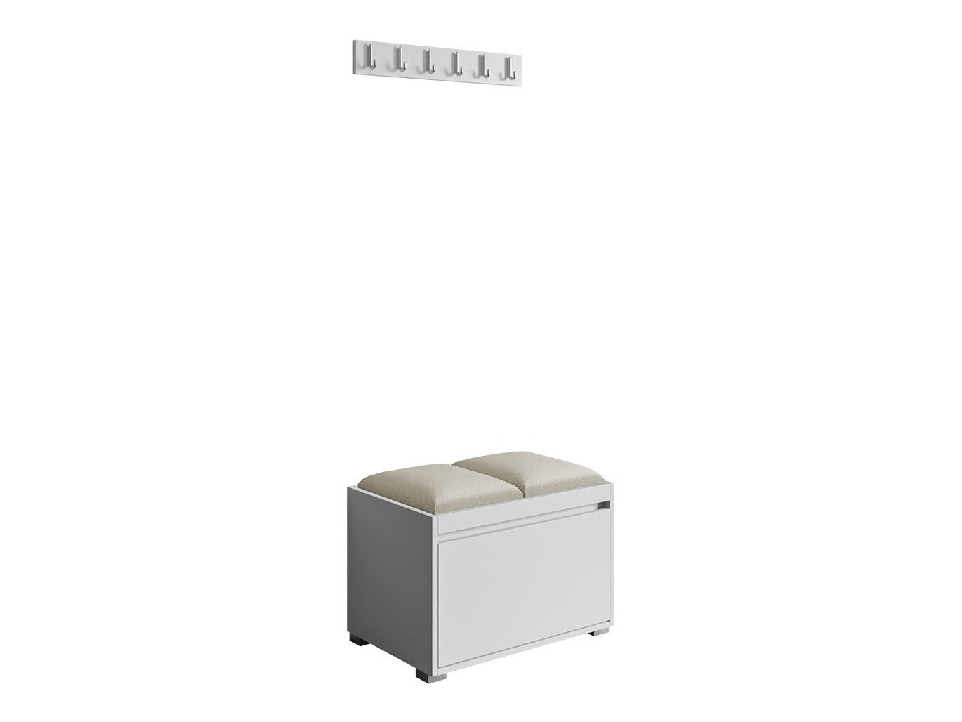 Flurgarnitur Comfivo Pinus VI (Weiß + Manila 02)