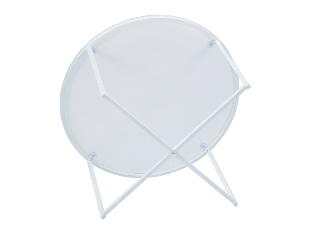 Couchtisch Riverton 380 (Weißer Marmor + Weiß)