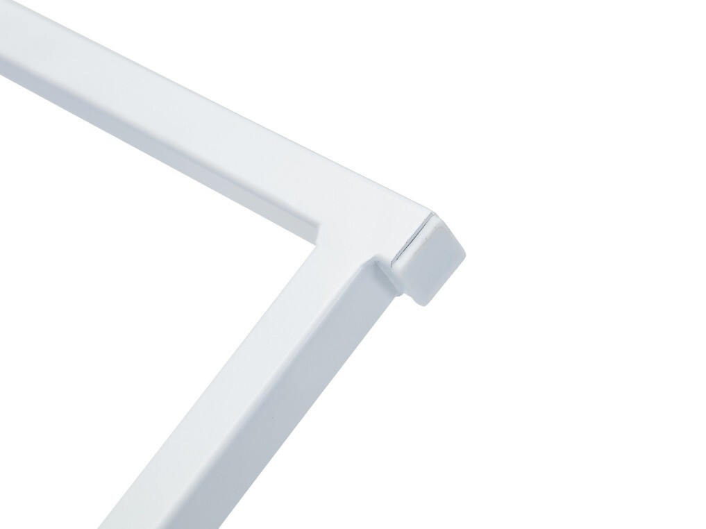 Couchtisch Riverton 380 (Weißer Marmor + Weiß)