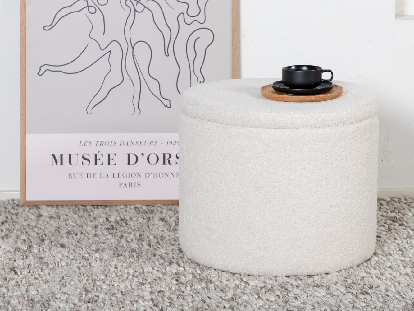 Hocker Dallas 2941 (Weiß)