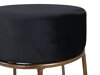 Hocker Dallas 2951 (Schwarz + Kupfer)
