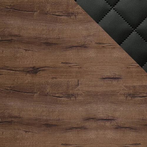 Schlafzimmer-Set Catromi 115 (Monastery Eichenholzoptik + Soft Pik 011)