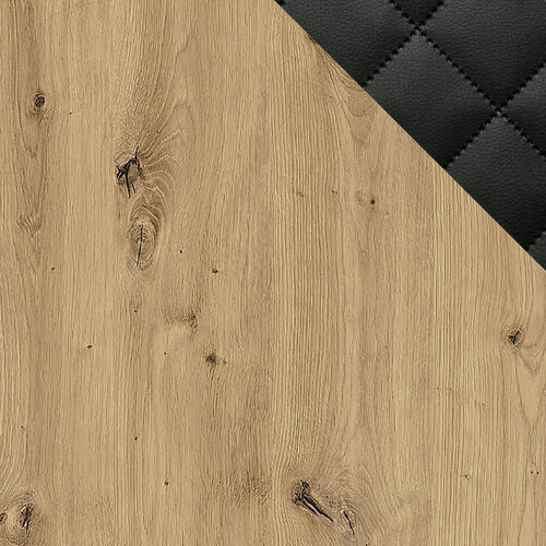 Schlafzimmer-Set Catromi 121 (Artisan Eichenholzoptik + Soft Pik 011)