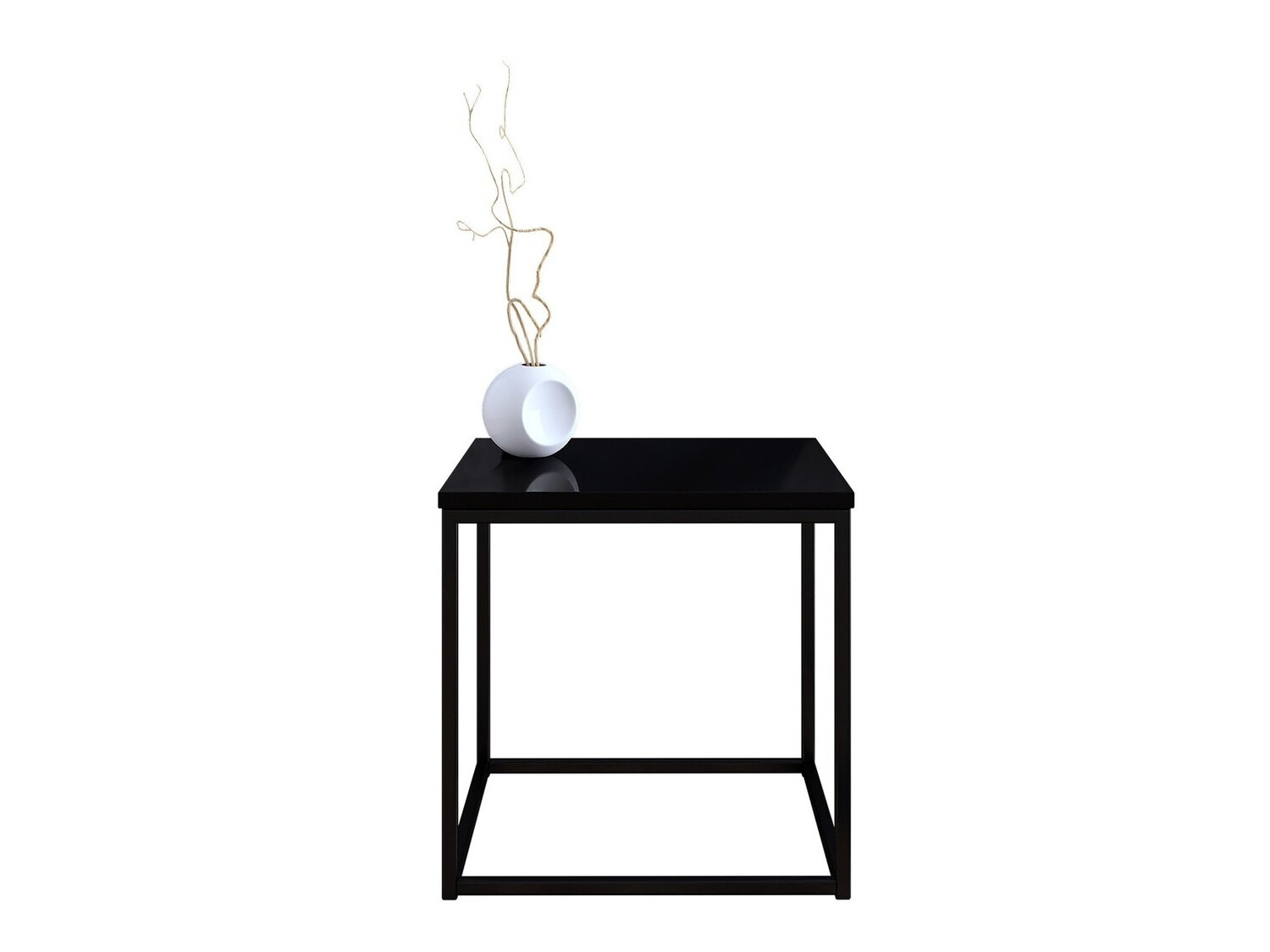 Couchtisch Germantown 106 (Mattschwarz + Schwarz glänzend)