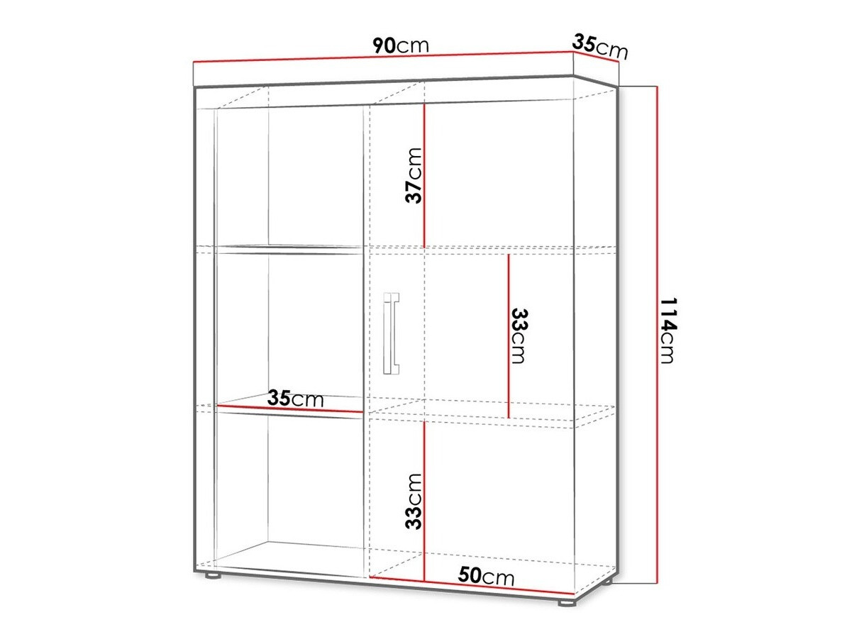 Sideboard Cormiru 101 (San marino + cremefarben)
