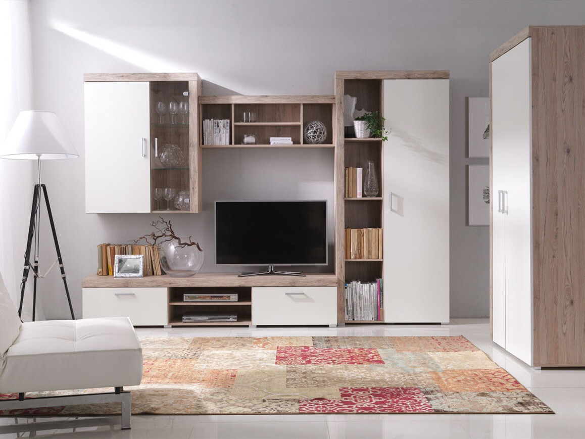 Wandregal Cormiru 104 (San Marino Eichenholzoptik)