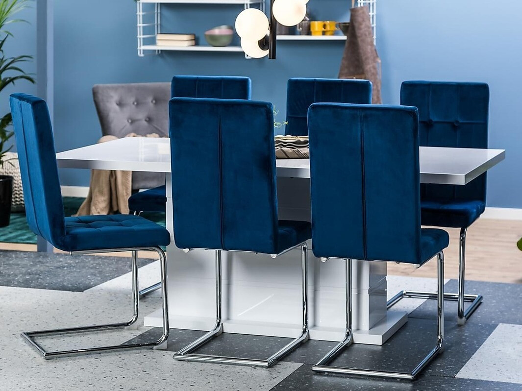 Essgruppe Scandinavian Choice 829 (Blau + Silber)