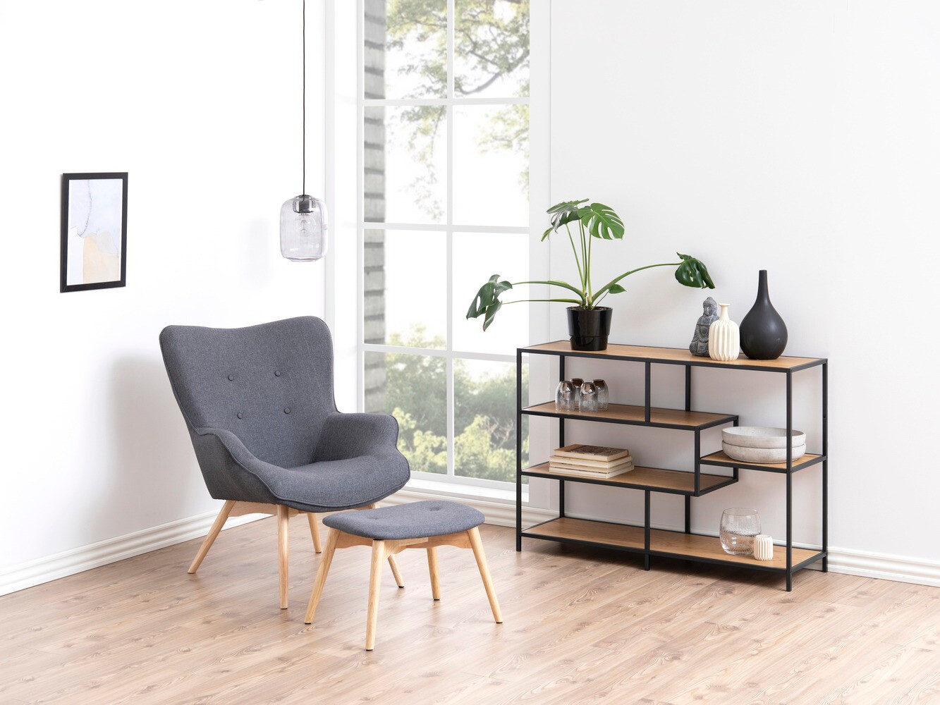 Regal Norsica Sevferi 102 (Wildeichenholzoptik + Schwarz)