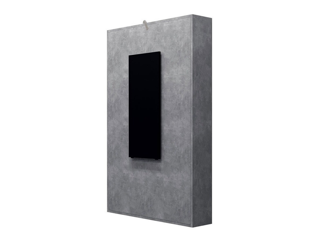 Tisch Buch Pinis III (Schwarz + Beton)