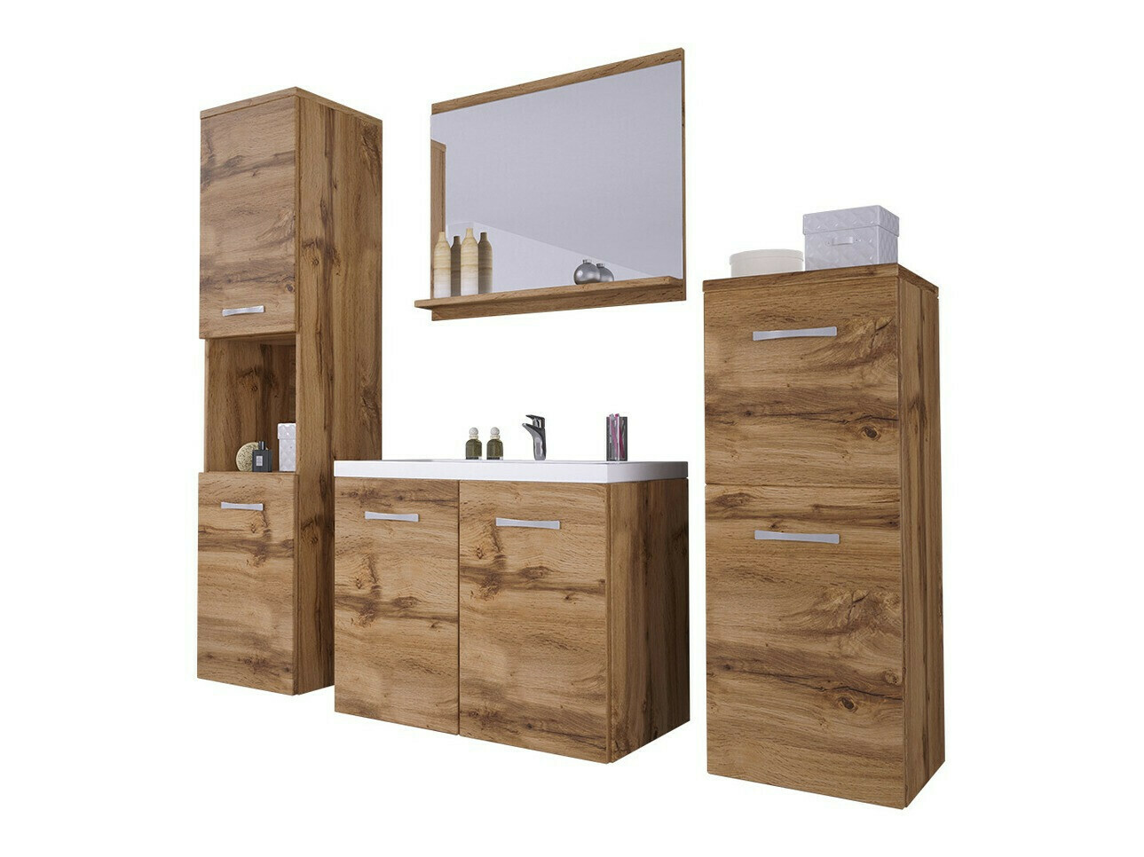 Badezimmer-Set Sarasota 108 (Wotan Eiche)
