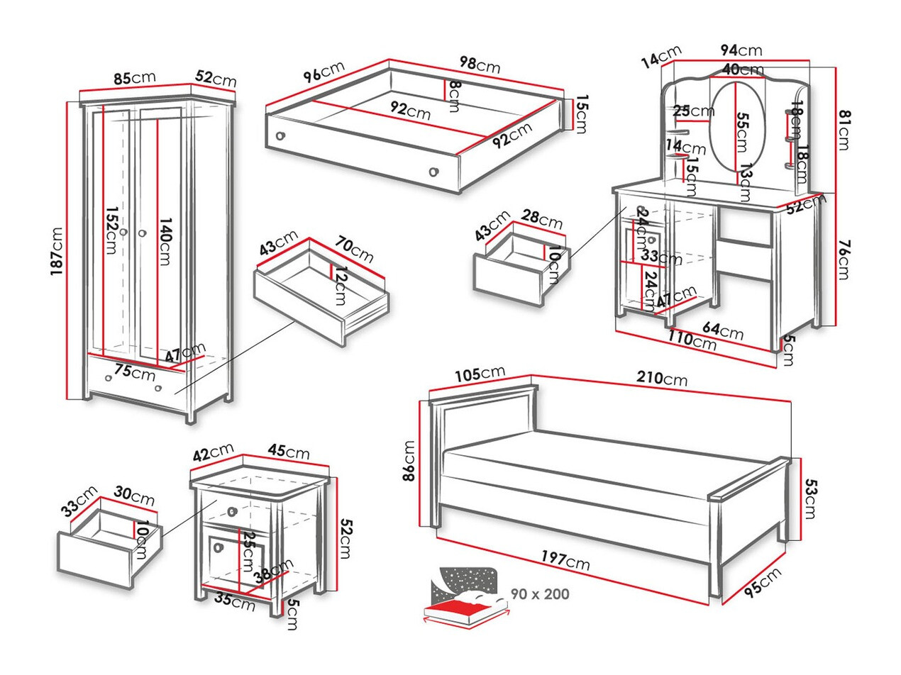 Möbel-Set Romelbo 120