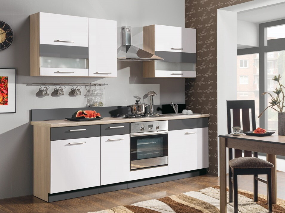 Modularer Waschbeckenschrank mit Türen Mode White 115