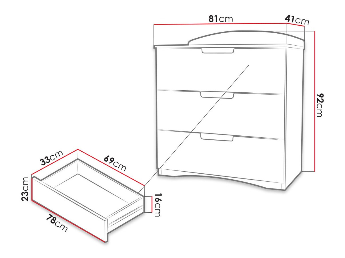 Kommoden Vacaville 100