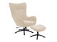 Sessel Norsica 490 (Schwarz + Cremefarben)