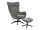 Sessel Norsica 490 (Schwarz + Grau)
