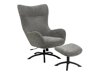 Sessel Norsica 490 (Schwarz + Grau)