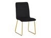 Stuhl Charleston 152 (Schwarz + Messing)