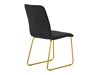 Stuhl Charleston 152 (Schwarz + Messing)