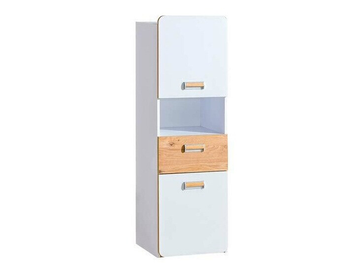 Regal Ophmora 103 (Eichenholzoptik + Weiß)