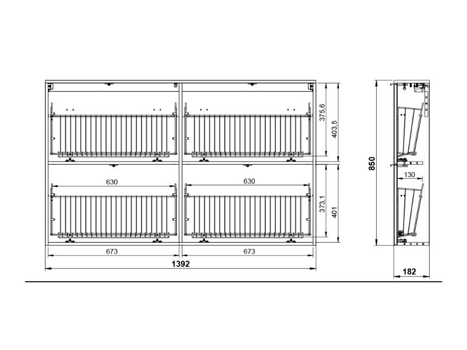 Flurgarnitur Sacramento 316