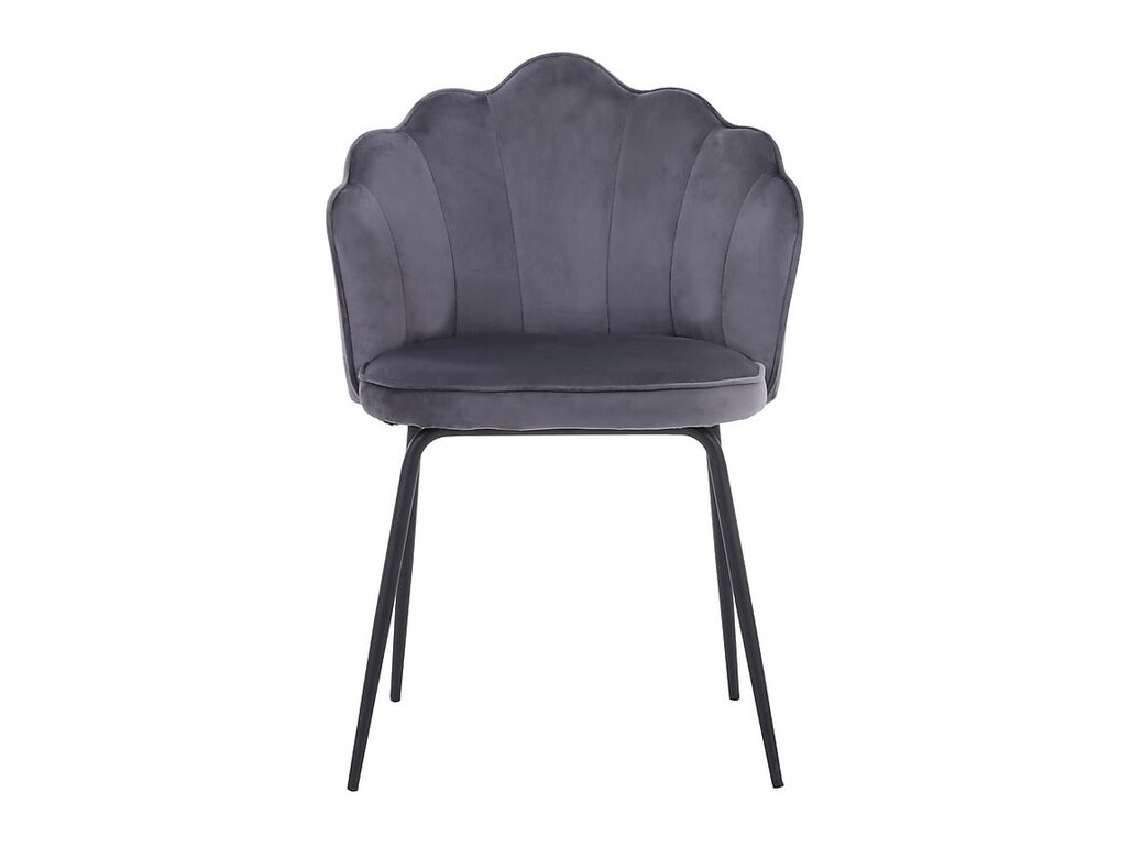 Stuhl Charleston 210 (Grau + Schwarz)