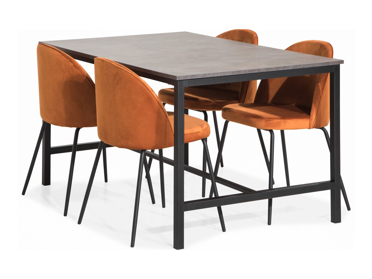 Essgruppe Charleston 150 (Orange)