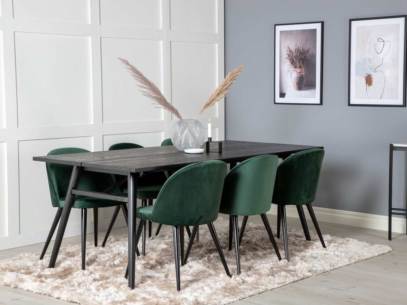 Essgruppe Dallas 1676 (Grün + Schwarz)