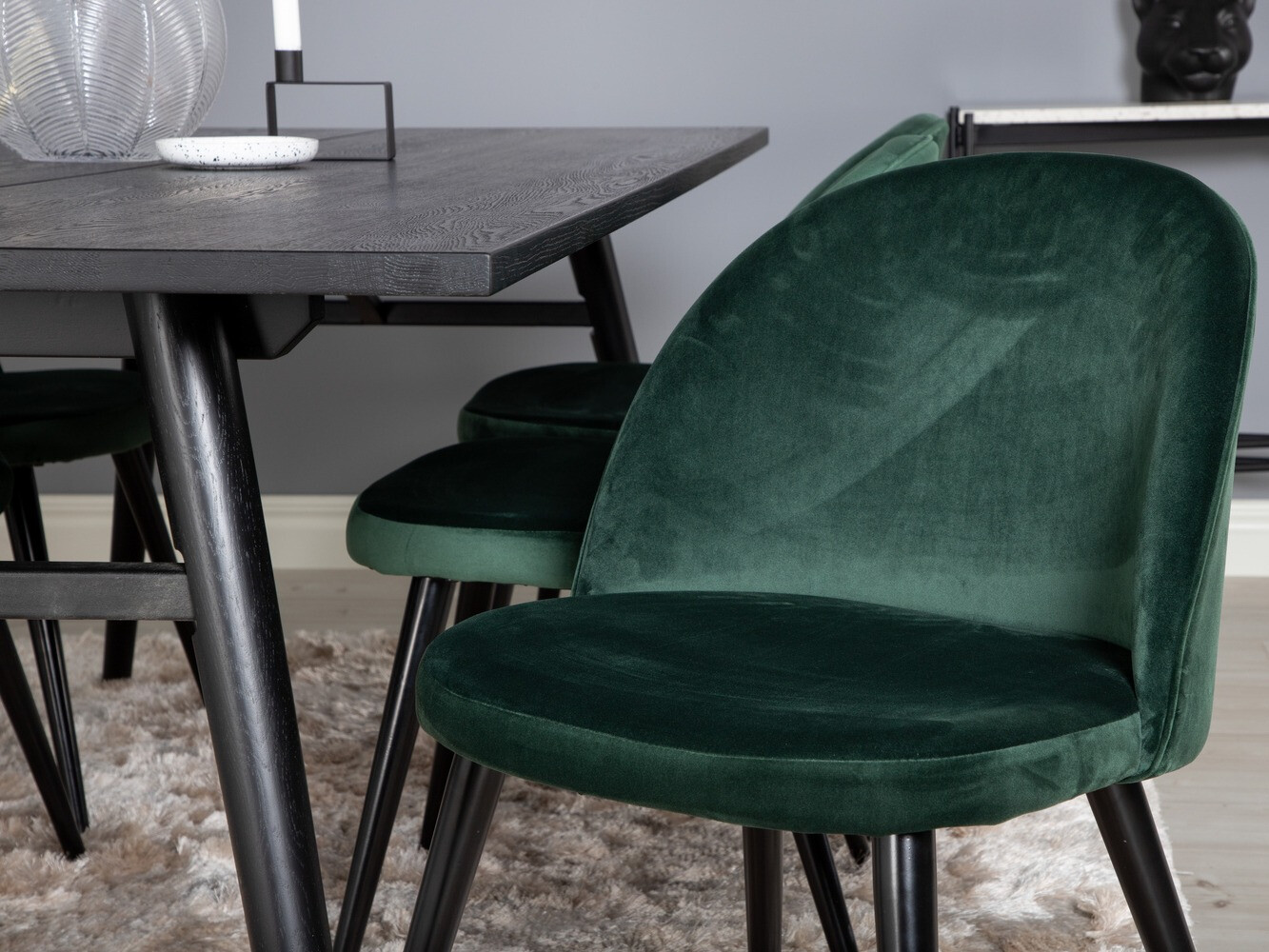 Essgruppe Dallas 1676 (Grün + Schwarz)