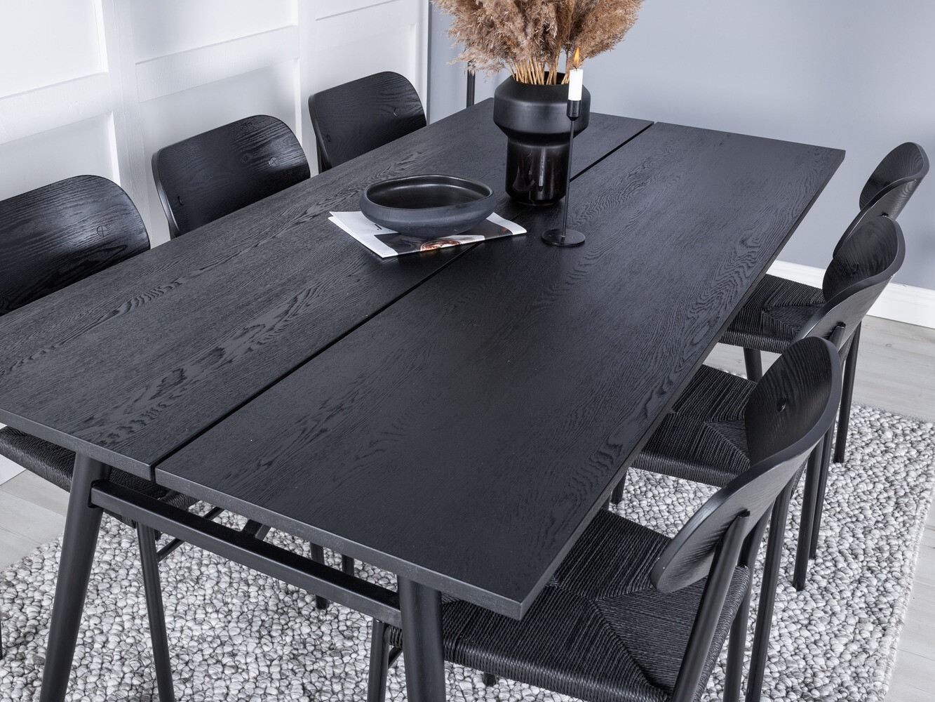 Essgruppe Dallas 1785 (Schwarz)