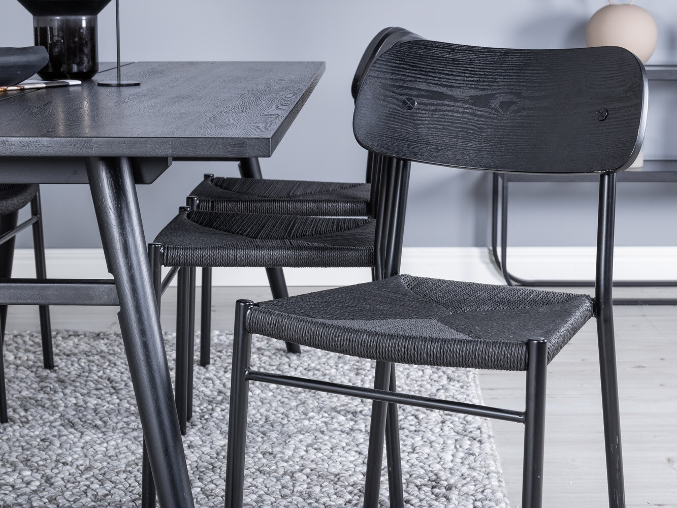 Essgruppe Dallas 1785 (Schwarz)