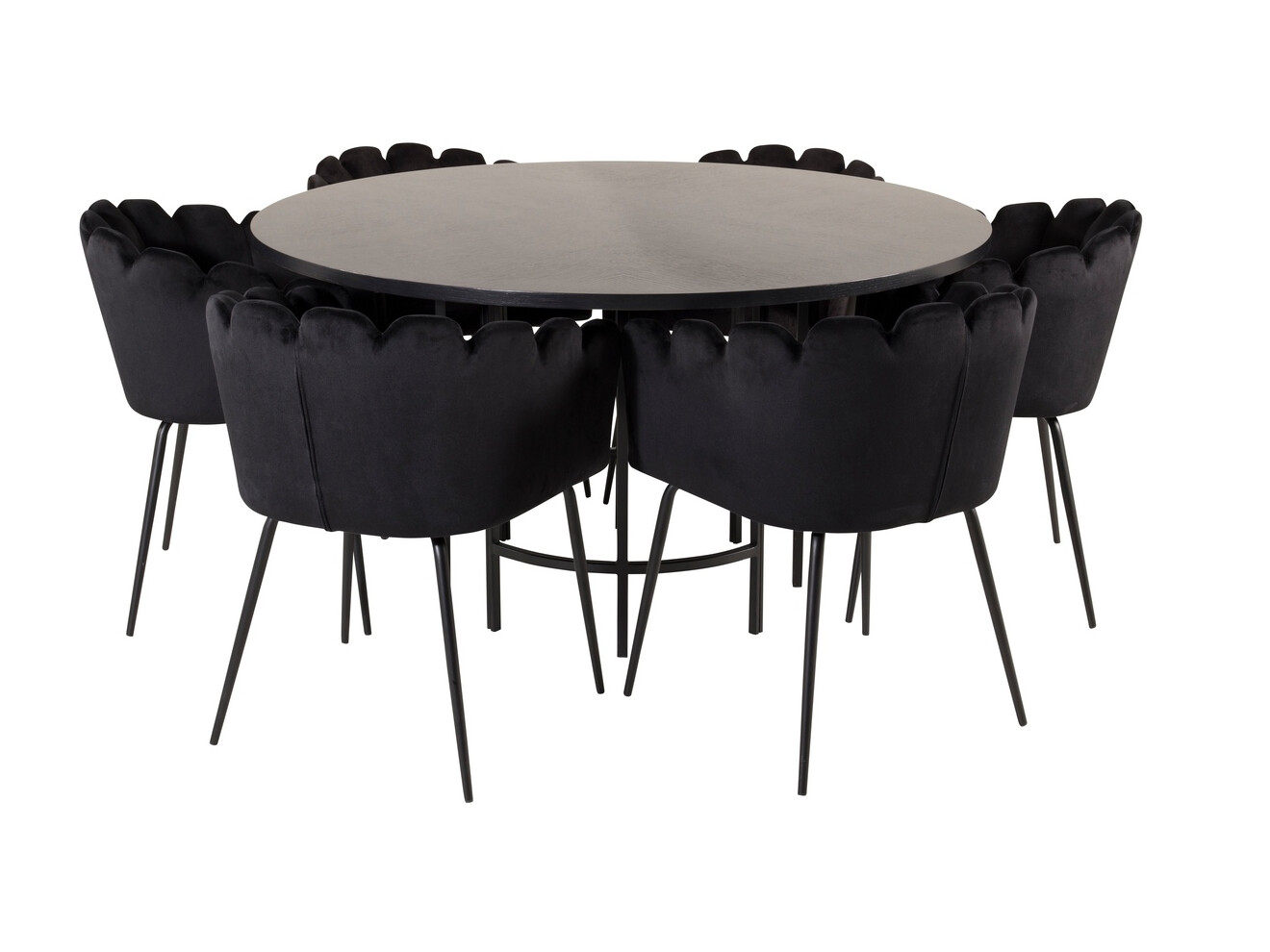 Essgruppe Dallas 312 (Schwarz)
