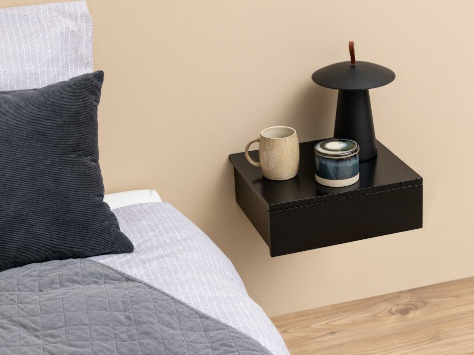 Nachttisch Norsica 601 (Schwarz)