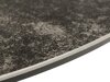 Tisch Norsica 780 (Schwarz + Schwarzer Marmor)