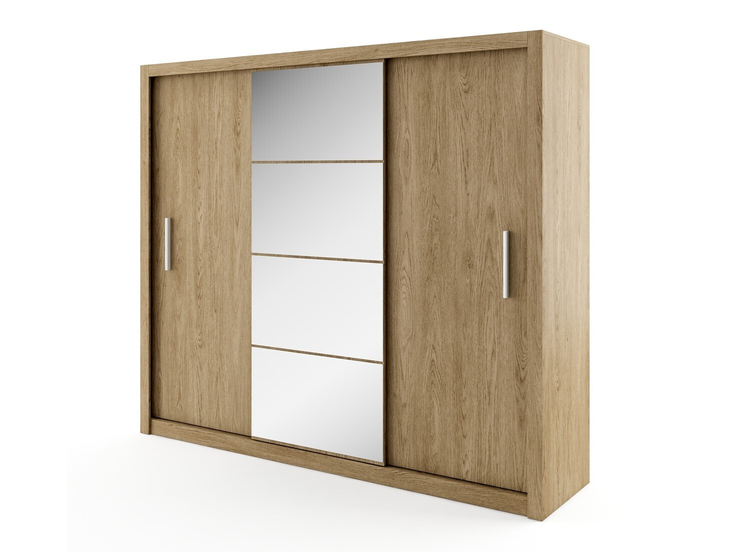 Kleiderschrank Cirdelu 101 (Eichenholzoptik)