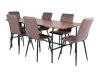 Essgruppe Dallas 2792 (Braun + Schwarz)