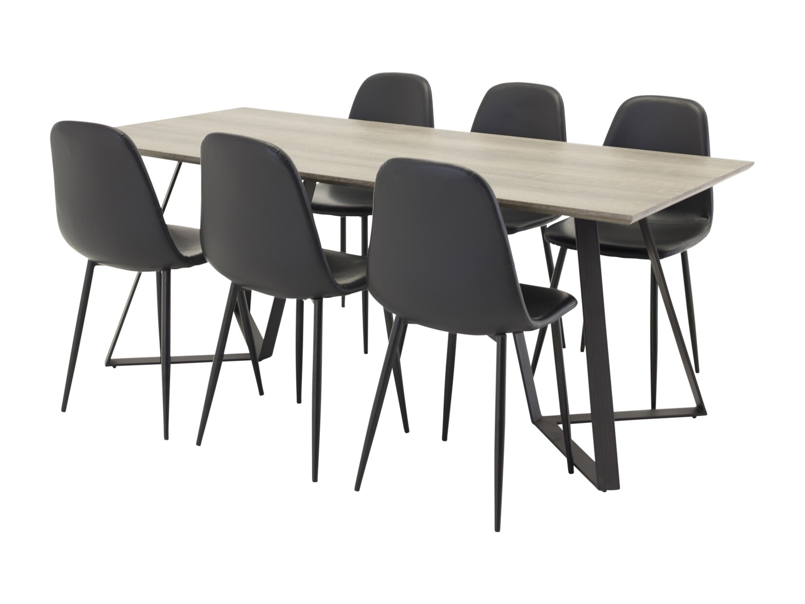 Essgruppe Dallas 1353 (Schwarz)