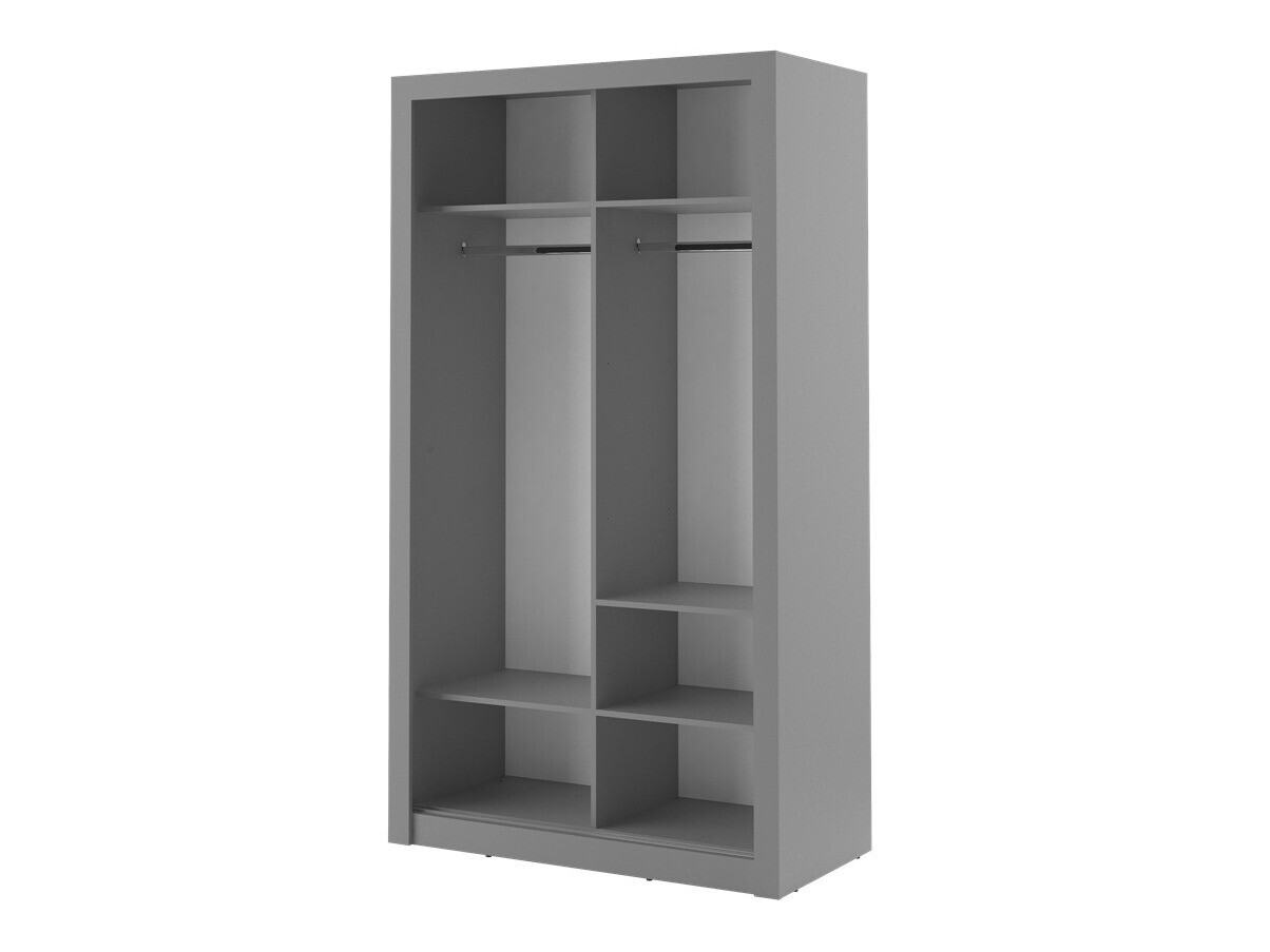 Kleiderschrank Fresno 118 (Grau)