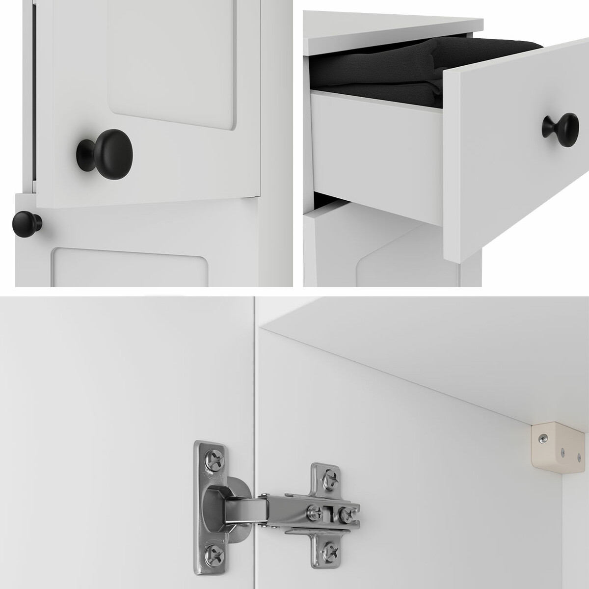 Badezimmer-Set Trenton 160 (Weiß)