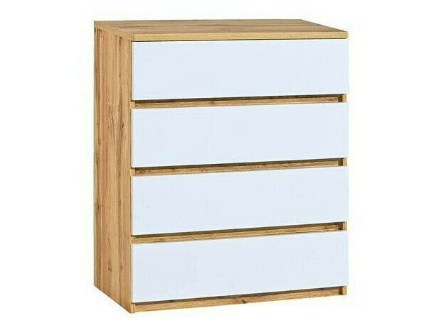 Kommoden Evaropha 104 (Wotan Eiche + Weiß)