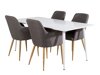 Essgruppe Dallas 1623 (Dunkelgrau + Braun)