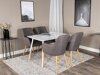 Essgruppe Dallas 1623 (Dunkelgrau + Braun)