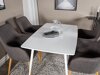 Essgruppe Dallas 1623 (Dunkelgrau + Braun)