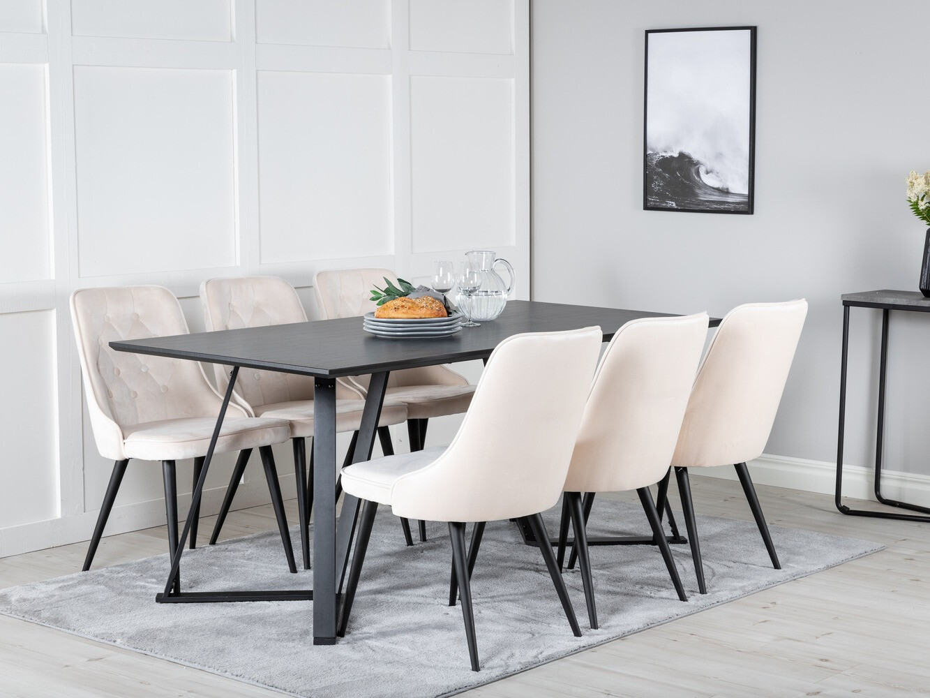 Essgruppe Dallas 1628 (Beige)