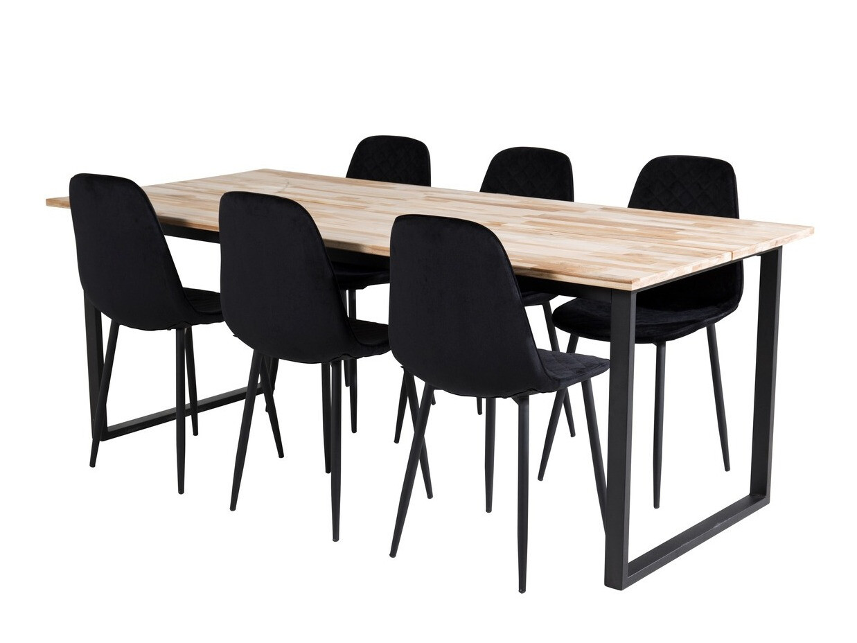 Essgruppe Dallas 1645 (Schwarz)